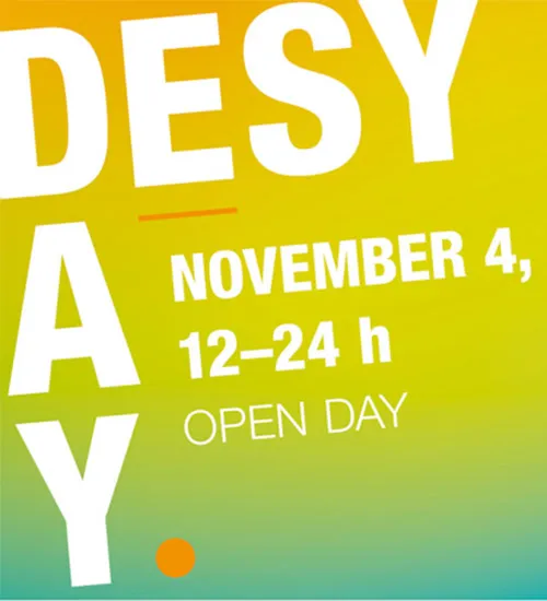 Poster for DESY's Open Day